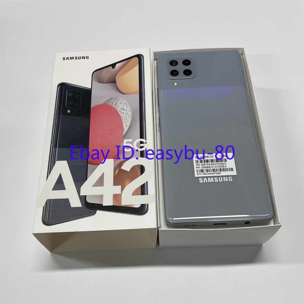 Unlocked Samsung Galaxy A42 5G SM-A426U 128GB Smartphone-New Sealed Multi Color