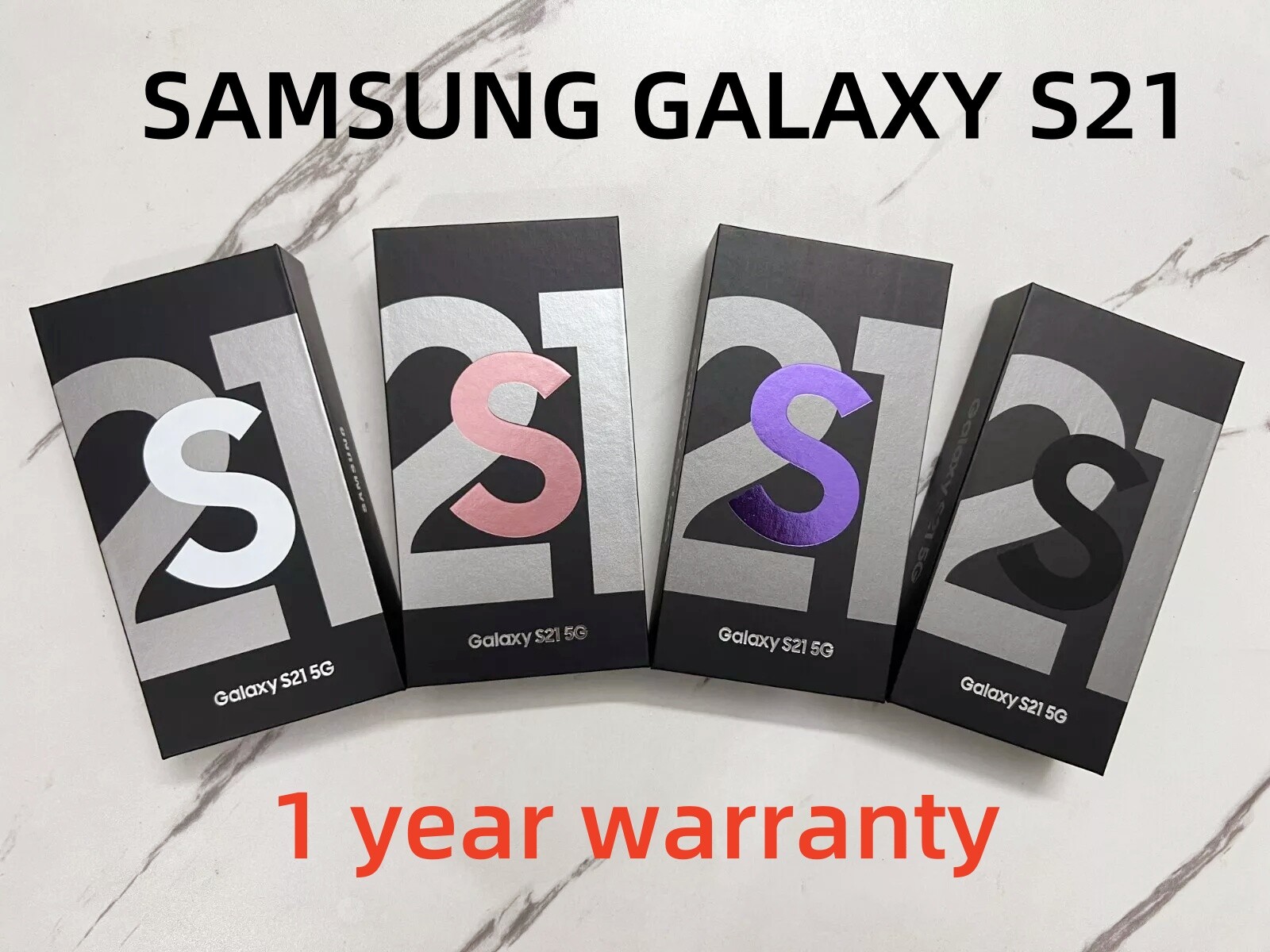 SAMSUNG GALAXY S21 5G SM-G991U 128GB 5G UNLOCKED GSM+CDMA Smartphone New Sealed