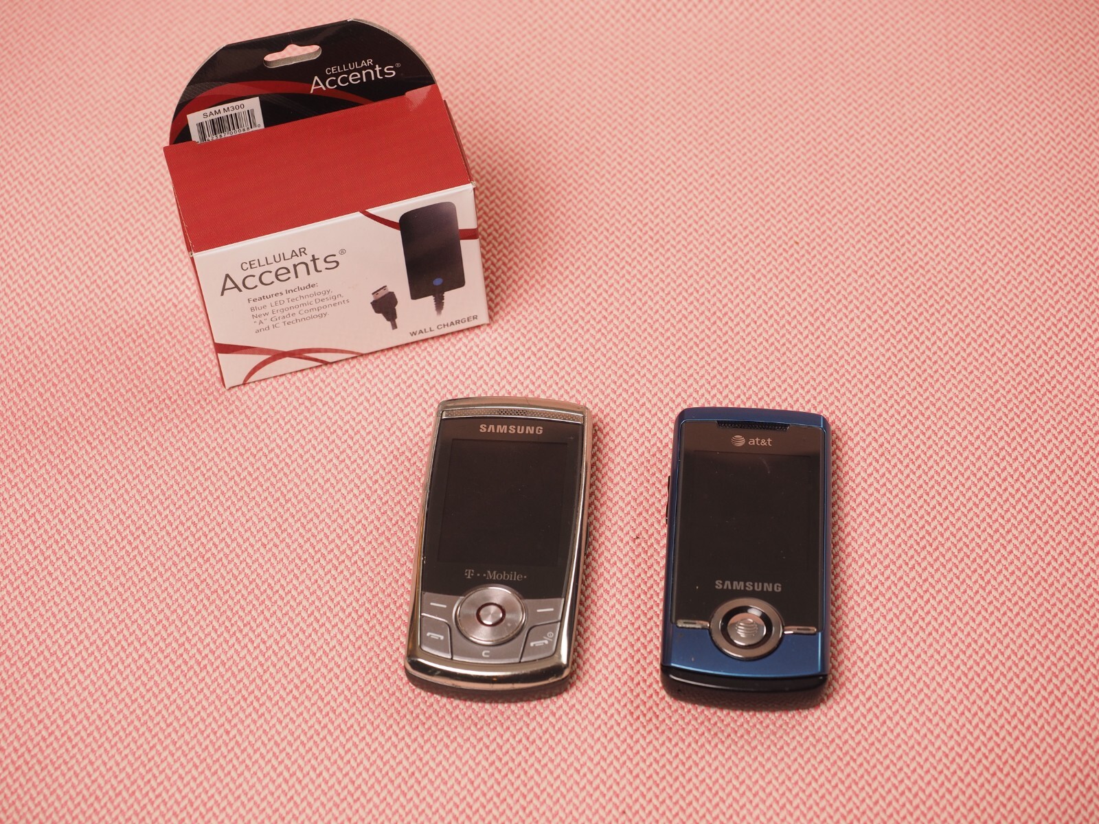 Samsung SGH-T659 SGH-A777 T-Mobile Slider Phone Bundle