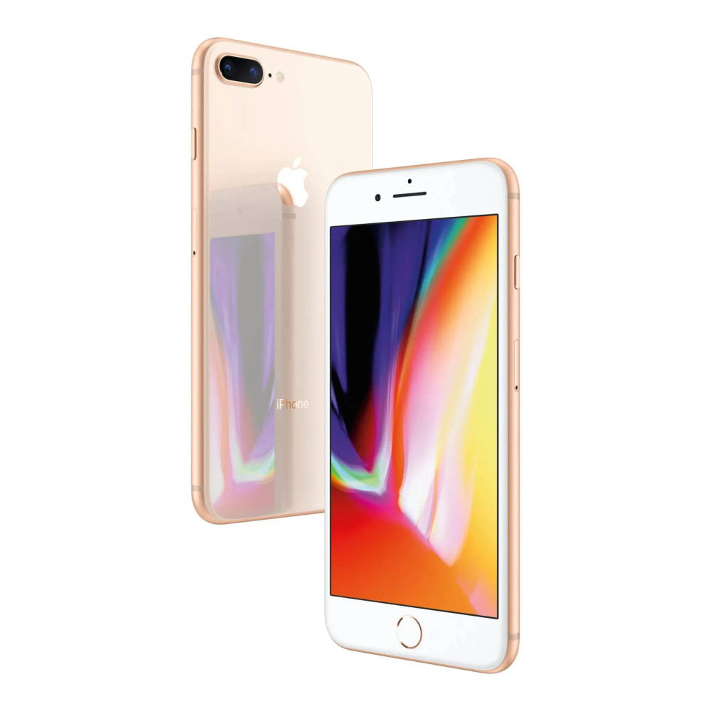 Apple iPhone 8 Plus 64GB Unlocked – Gold/Red – T-Mobile, Verizon, AT&T