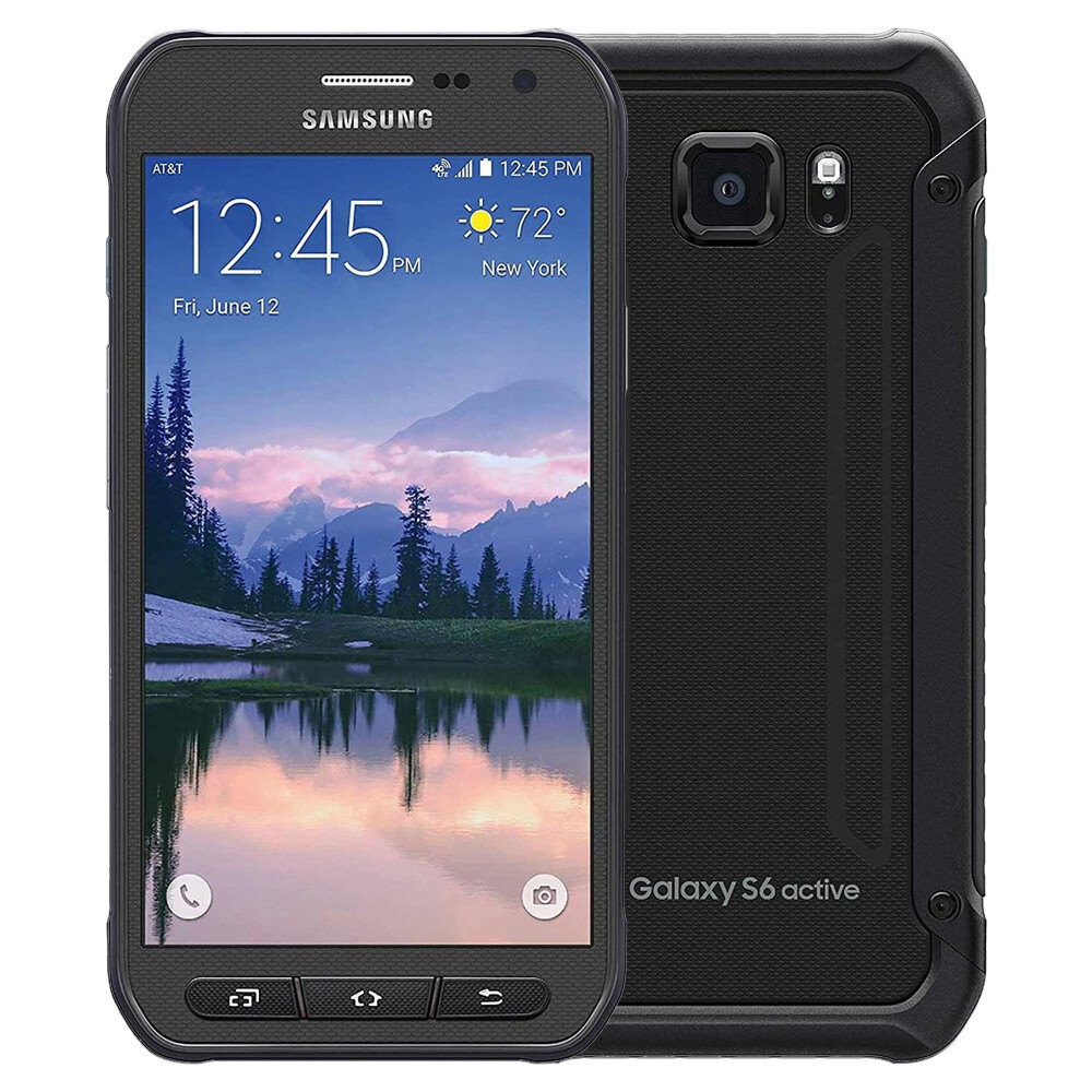 Original Samsung Galaxy S6 Active G890A 32GB AT&T Unlocked Smartphone Good B+