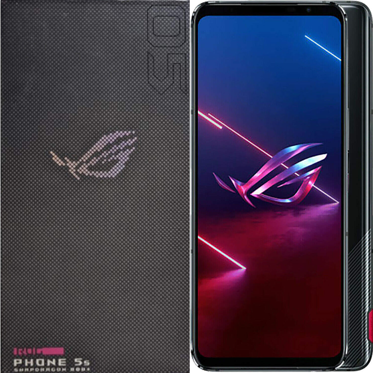 BNIB Asus ROG Phone 5s Dual-SIM 512GB + 16GB Black Factory Unlocked 5G GSM