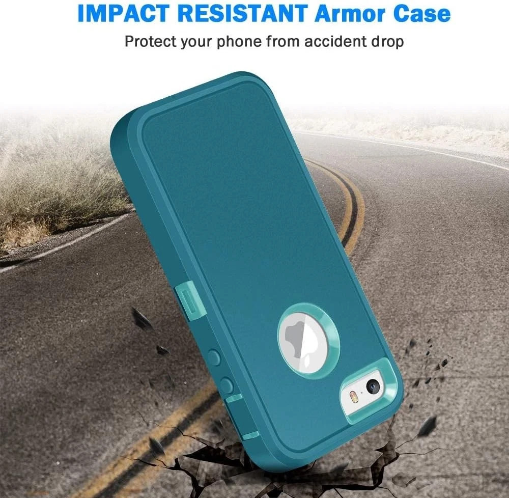 iPhone 5/ 5S/ SE 1st Generation (2016) Case Heavy Duty Rugged Shockproof Cover M