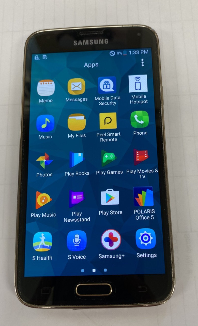 ORIGINAL Samsung Galaxy S5 SM-G900 16GB AT&T T-MOBILE Unlocked Phone VERY Gold
