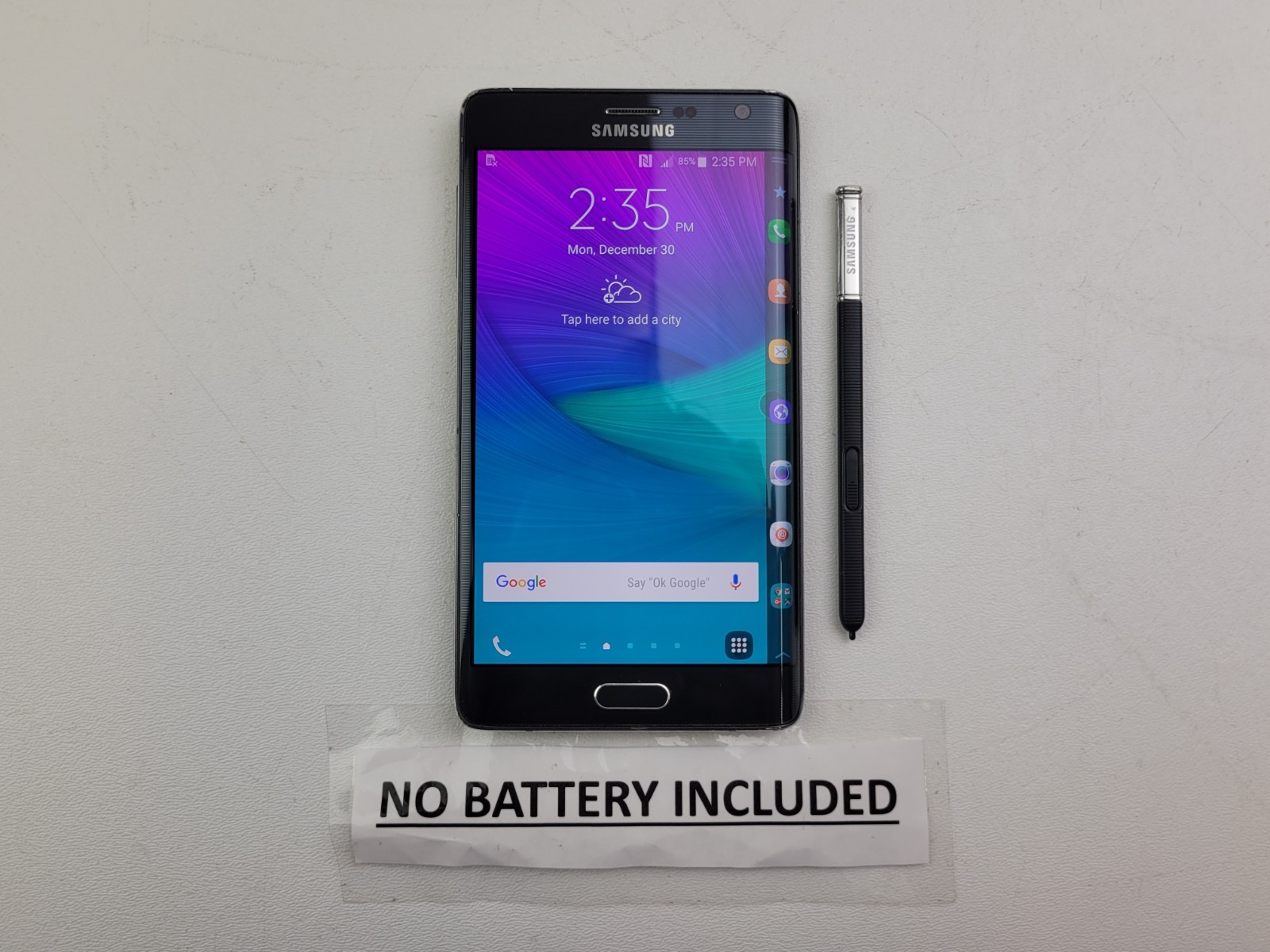 Samsung Galaxy Note Edge (SM-G915A) 32GB – Black (AT&T) – Clean IMEI – H5871
