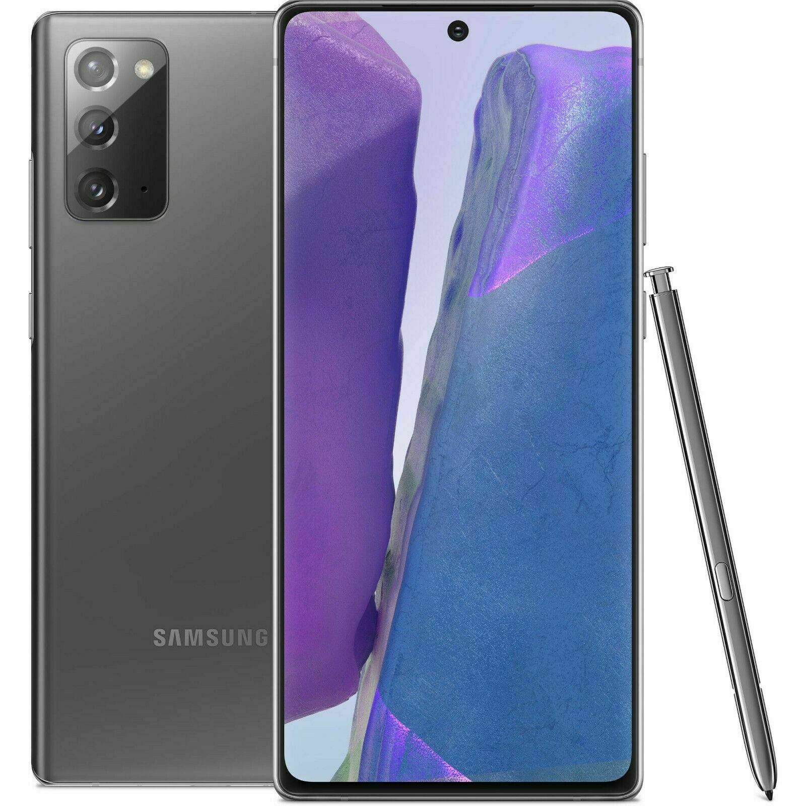 New Samsung Galaxy Note 20 5G SM-N981U 128GB Factory Unlocked GSM+CDMA ALL COLOR