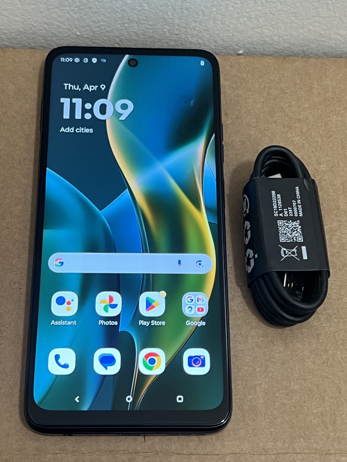 Motorola Moto G 5G (2025) XT2513-3, 50MP 128GB (Unlocked) Forest Gray – GREAT