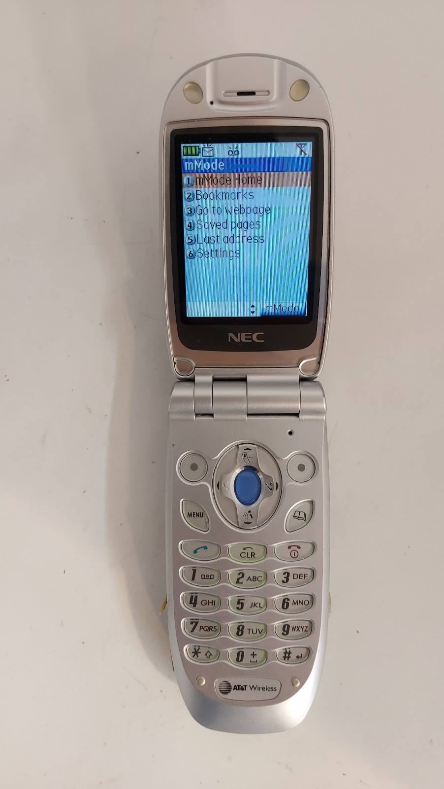 917.NEC 525 – Very Rare – For Collectors – Locked ATT Wireless