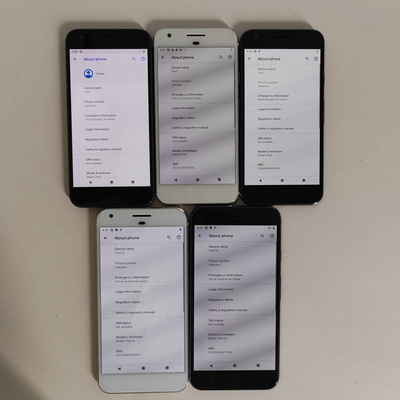 Original Google Pixel (1st Gen) – 2016 Pixel XL Unlocked 4G 32/128GB android