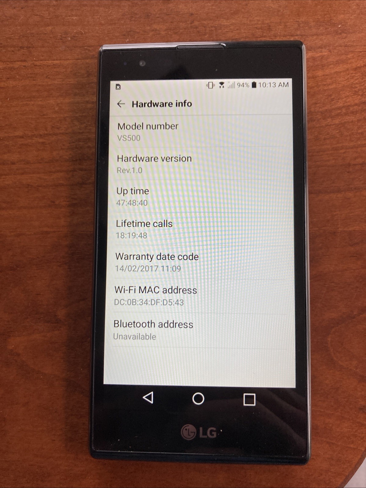 LG K8 VS500 16GB Titan (Verizon) Smartphone