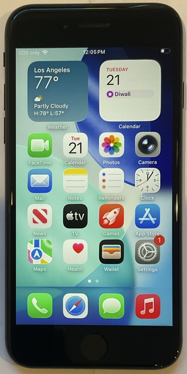 GSM UNLOCKED iPhone SE 2020, 64GB A2275 MHF83LL/A iOS 26.0.1, 90% BATTERY HEALTH