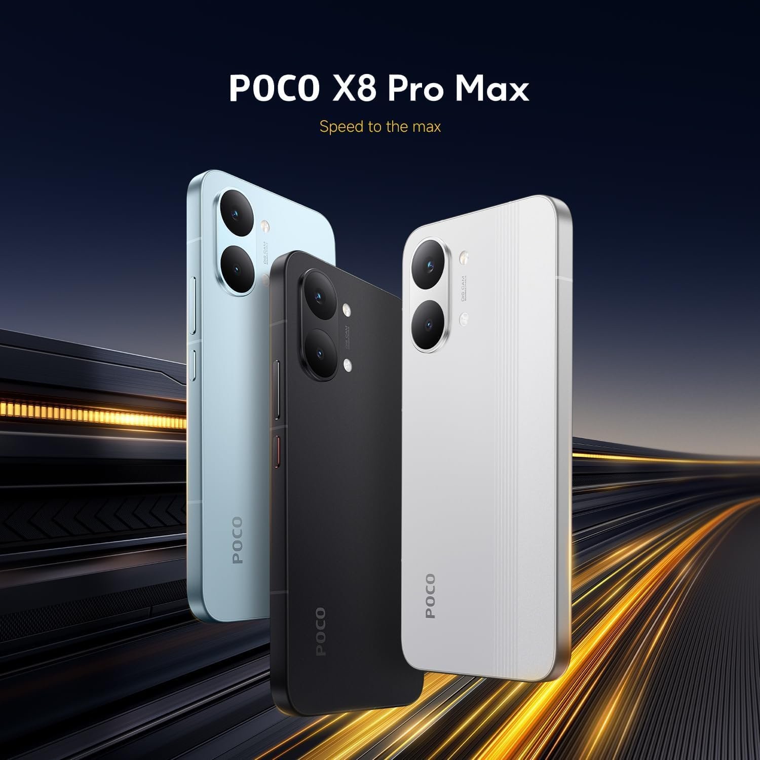 Xiaomi POCO X8 PRO MAX 5G Ai 6.83″ AMOLED 120Hz 8500mAh 256GB New
