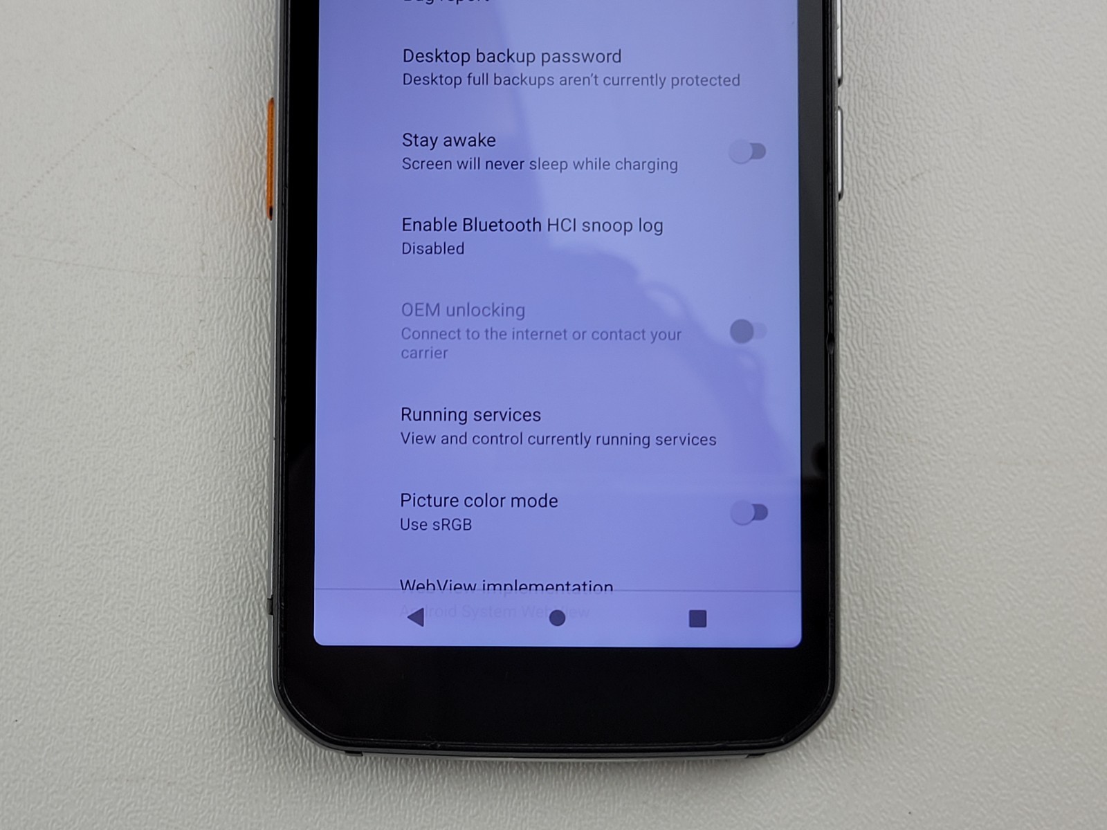 Caterpillar CAT S62 – 128GB – (GSM Unlocked) Smartphone – SMALL ISSUE – H7814