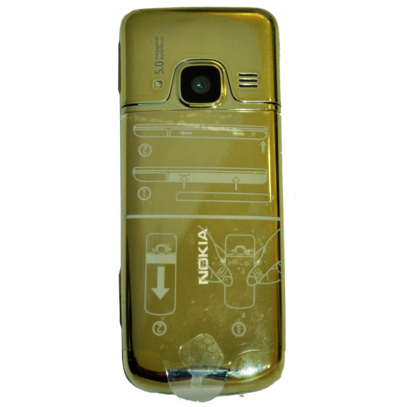 NOKIA 6700C-1 CLASSIC RM-470 170MB GOLD EDITION FACTORY UNLOCKED 3G 2G GSM