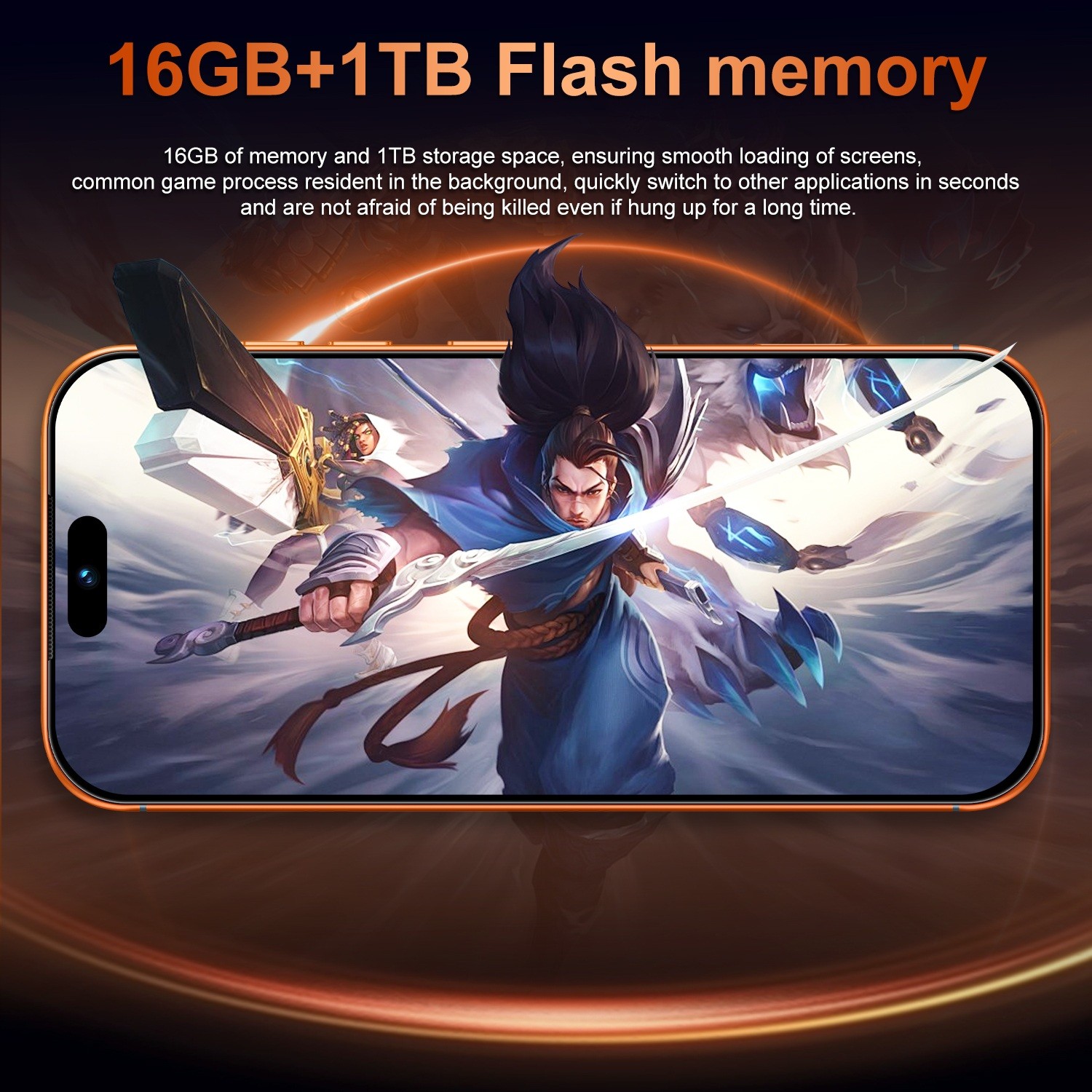 NEW I17 Pro Max Android Smartphone Global Unlocked 6.8″ HD 16+1TB 8000mAh Gifts
