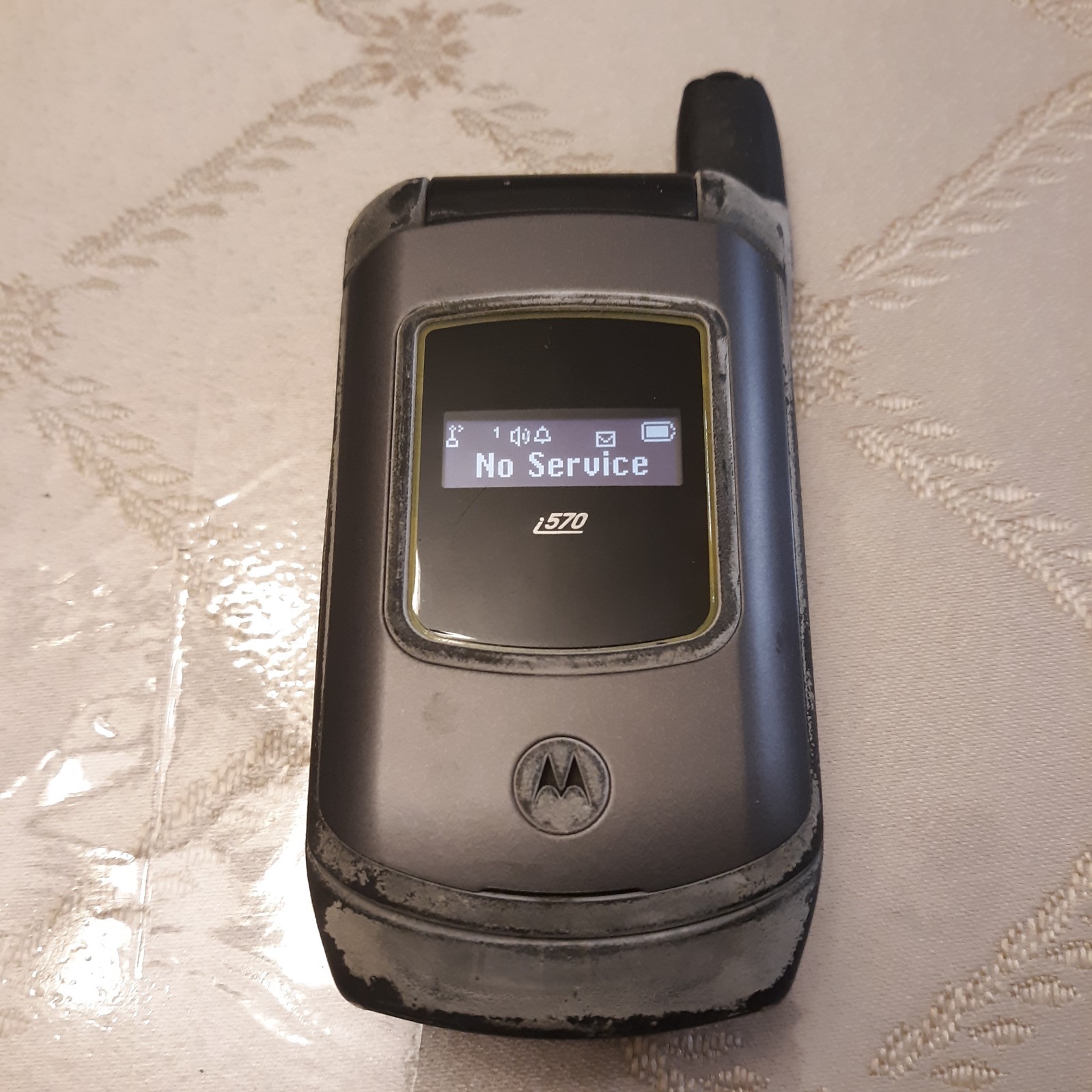 Nextel iDEN Motorola Grey I570 SIM PTT+ Direct Talk RUGGED *TESTED*