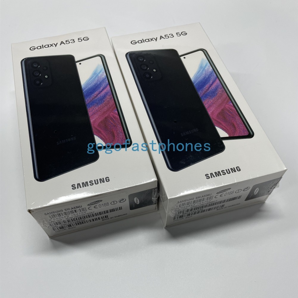 Unlocked Samsung Galaxy A53 5G A536B/DS 128GB+6GB 5000mAh NewSealed Smartphone