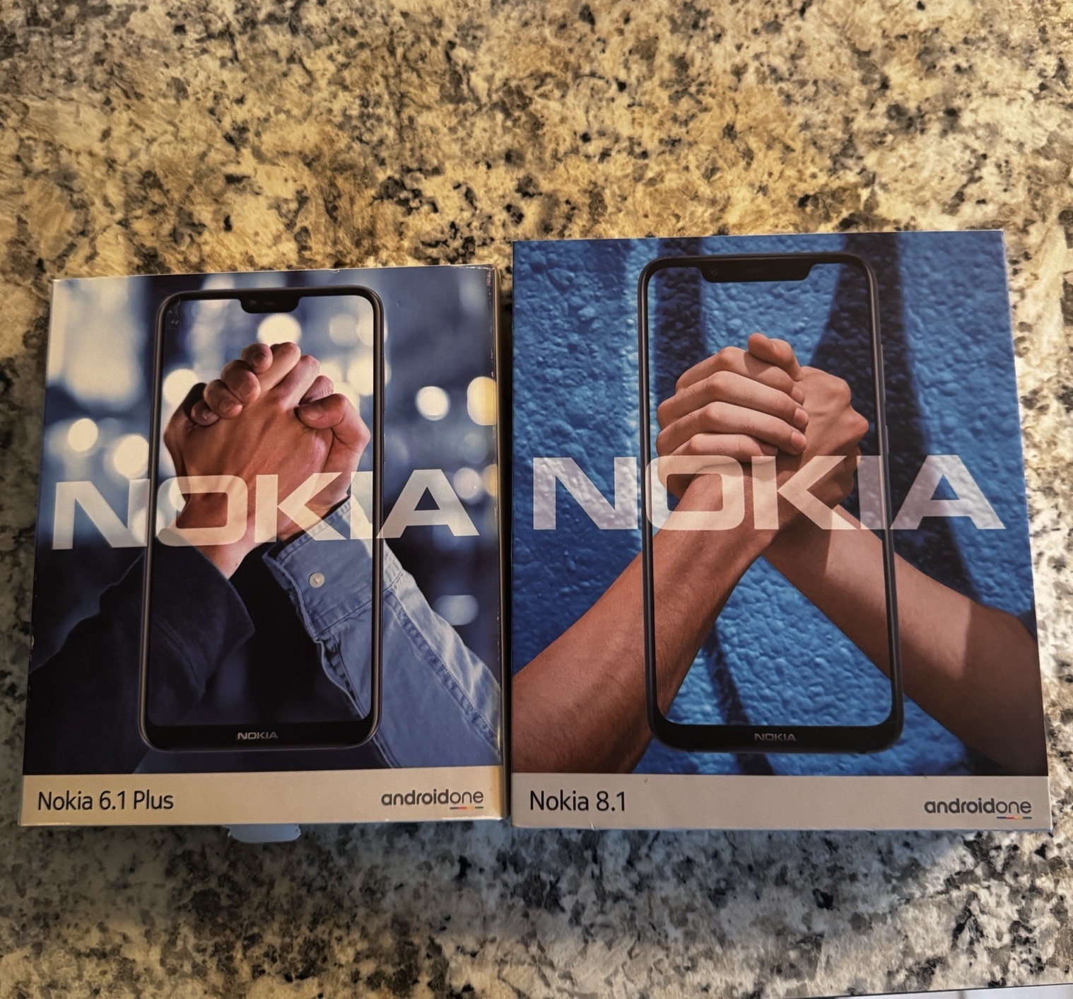 Nokia 6.1 Plus & 8.1 brand new in box all included accessories.