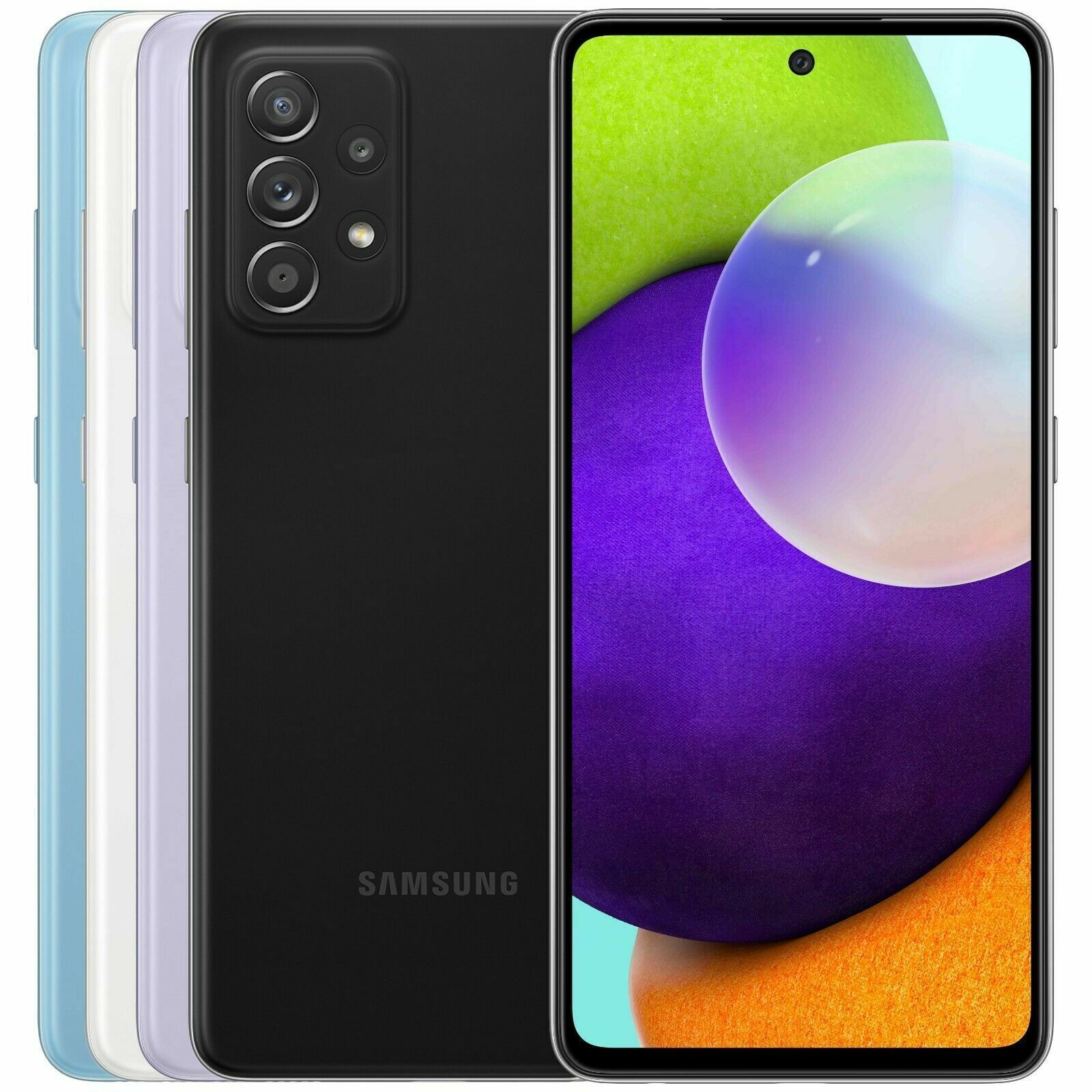 Samsung Galaxy A52 5G SM-A526U 64.0MP Android Phone 6.5″ 6GB 128GB ROM