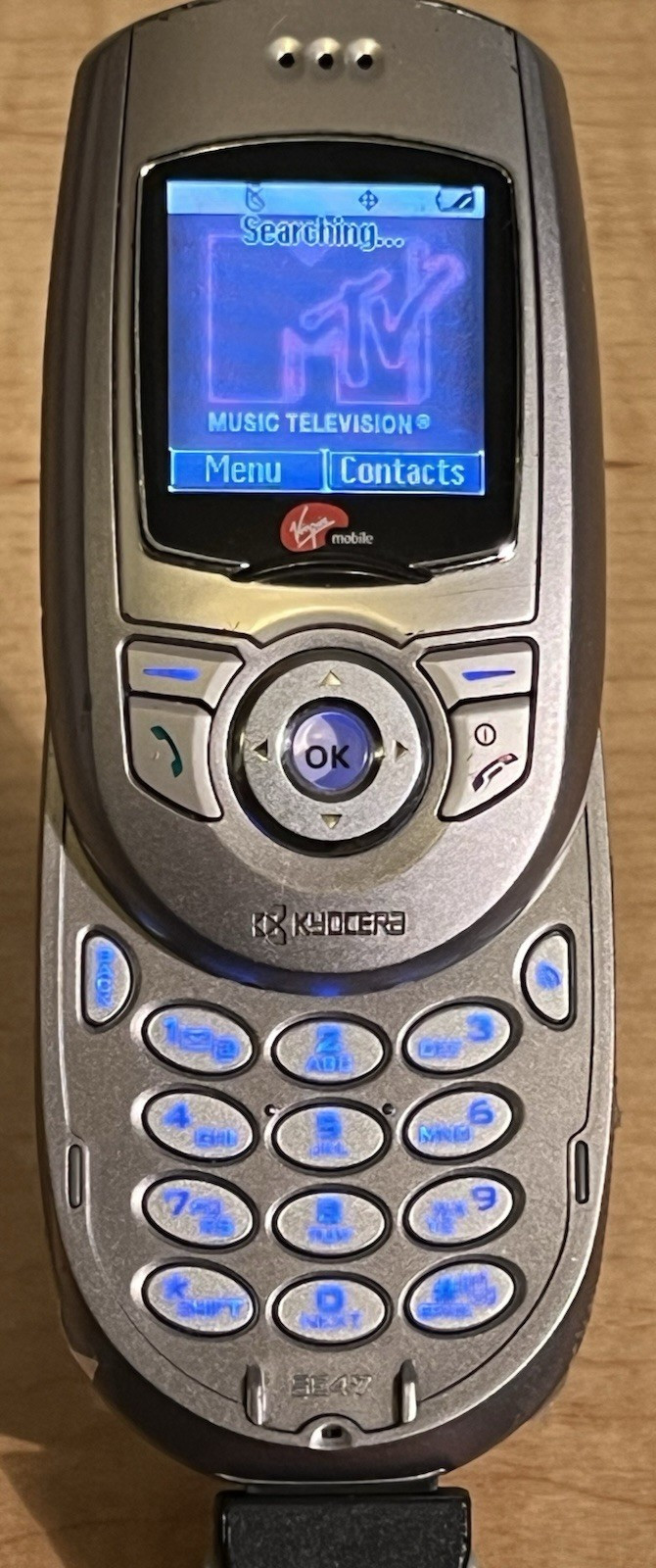 Kyocera Virgin Mobile Slider Sonic SE47 Cell Phone