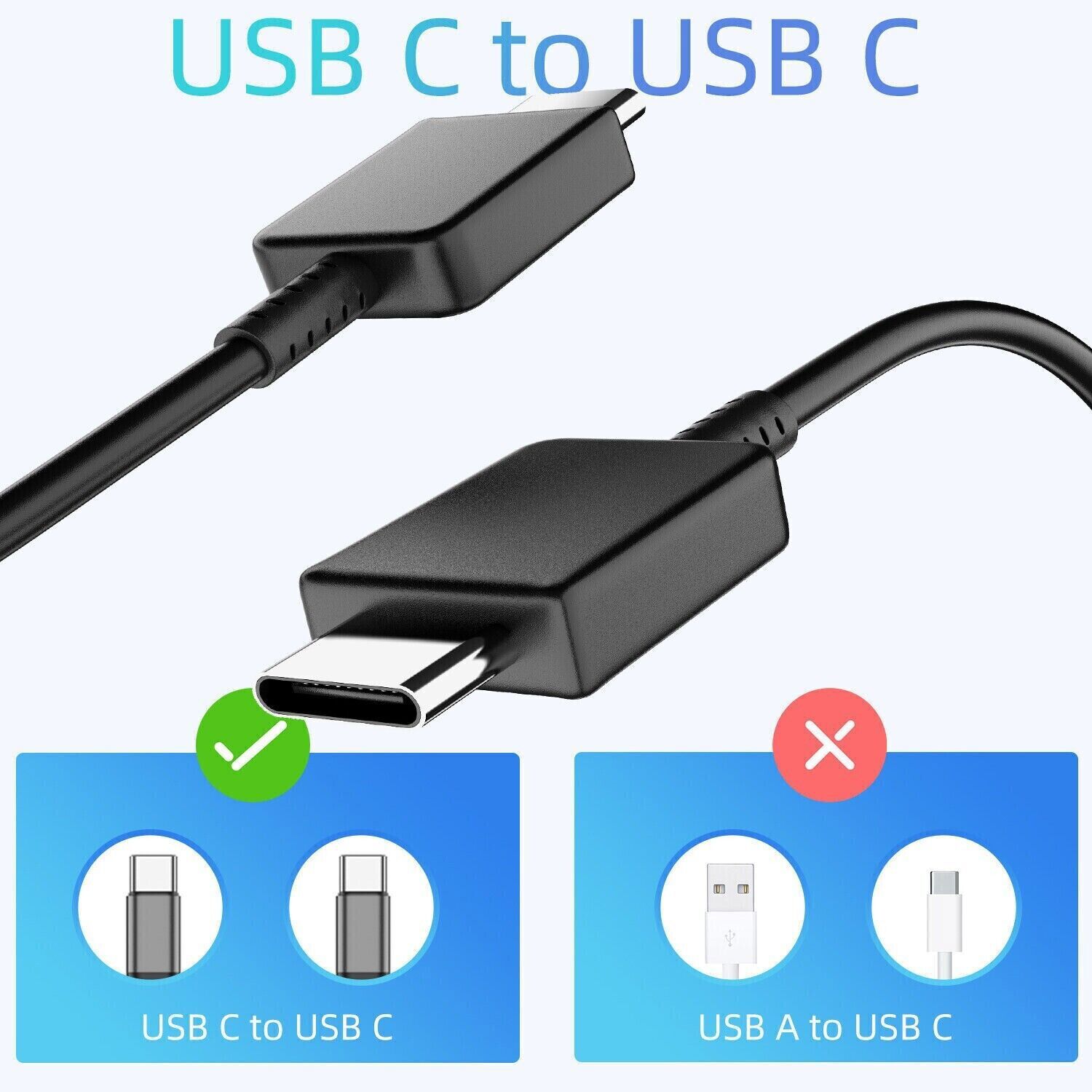 6FT Charging Cord Usb-c Charger Cable Fast charger Cord For Samsung Galaxy S23 P