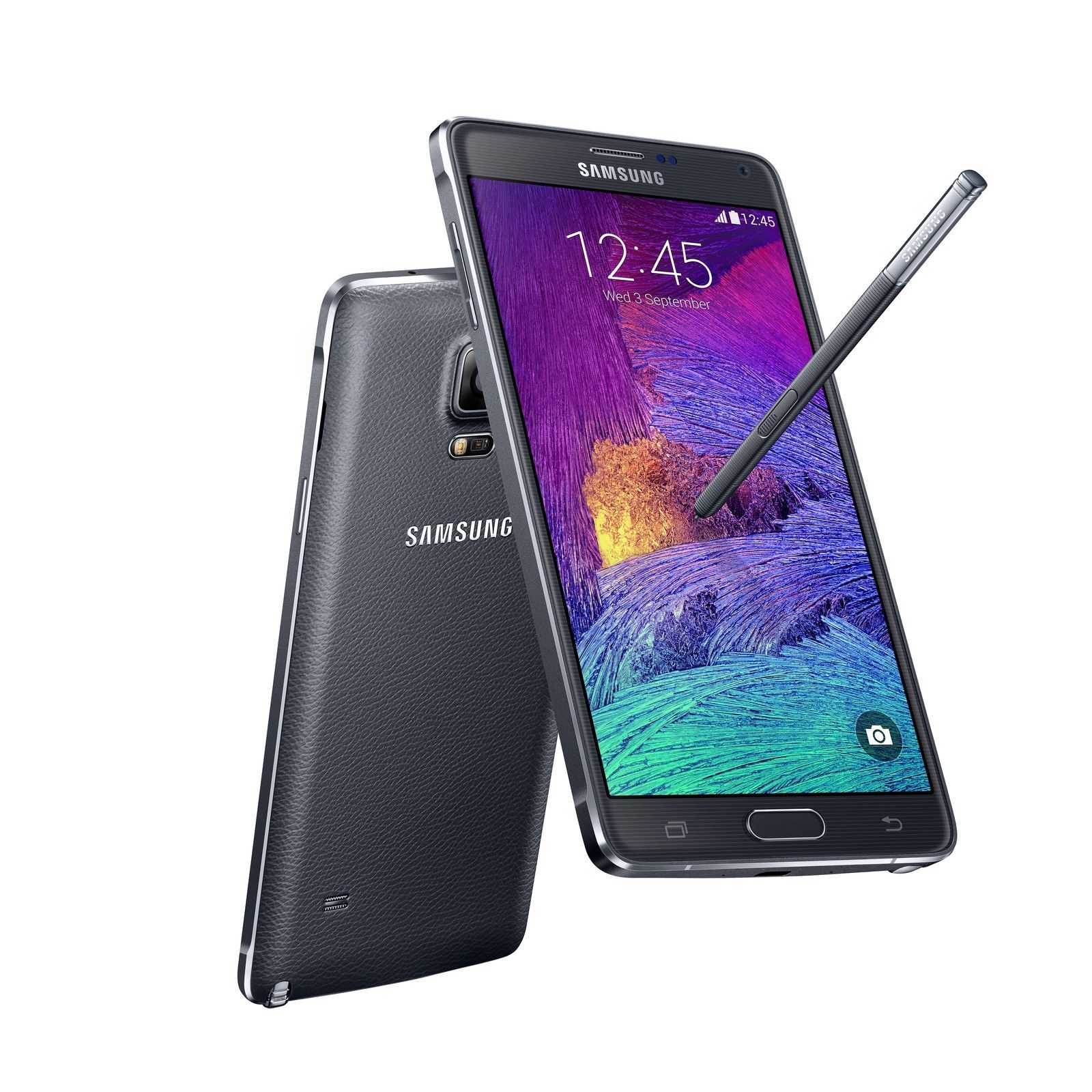 Samsung Galaxy Note 4 SM-N910A GSM AT&T 4G LTE 32GB Black w/ Extras – SEE NOTE!!
