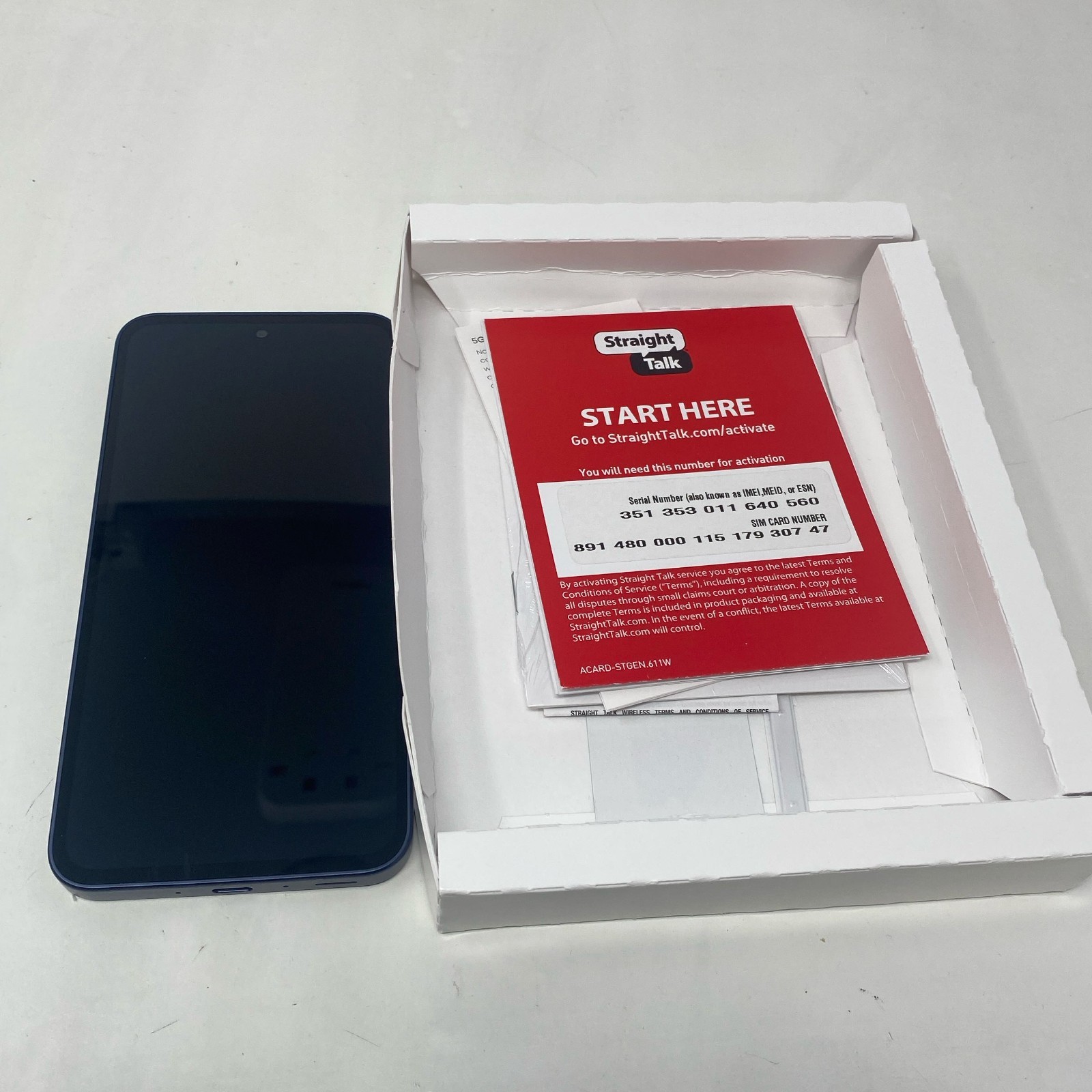 Samsung Galaxy A35 5G 128GB Black Straight Talk Locked