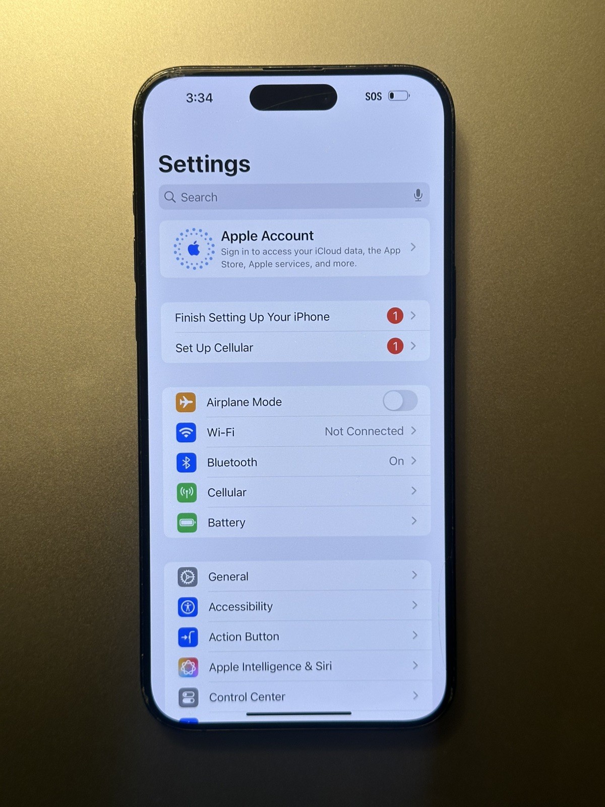Apple iPhone 15 Pro Max 256GB Blue 90% BH Parts Only eSim