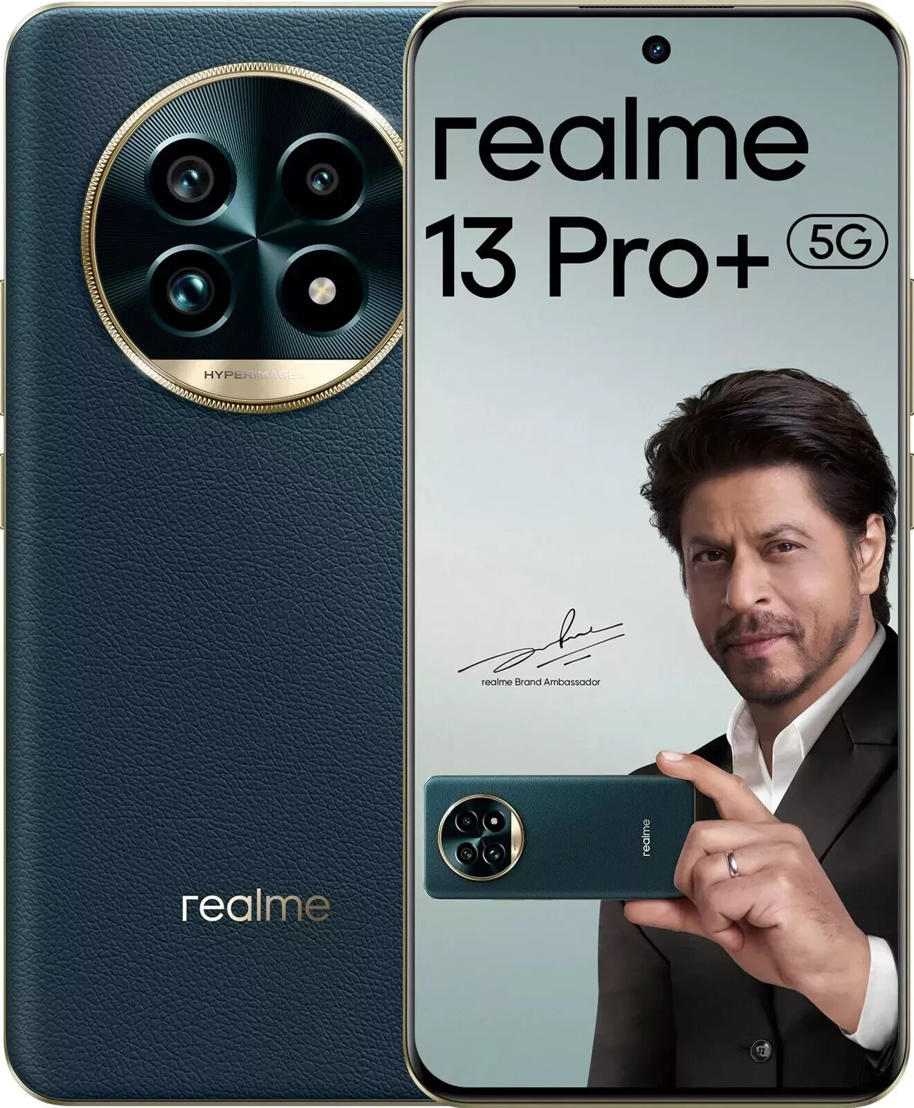 realme 13 Pro+ 5G (Green 256GB 12 GB RAM) 6.7″ Snapdragon 7s 50MP Global Version