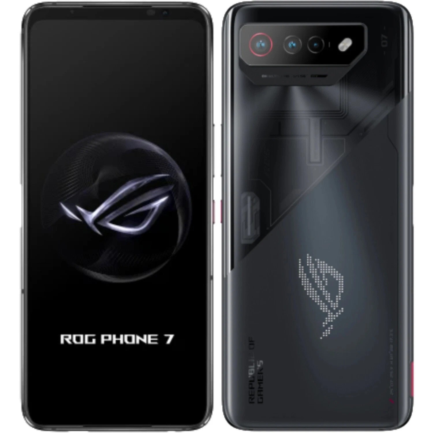 Asus ROG Phone 7 5G Phantom Black 256GB + 8GB Dual-SIM Factory Unlocked GSM NEW