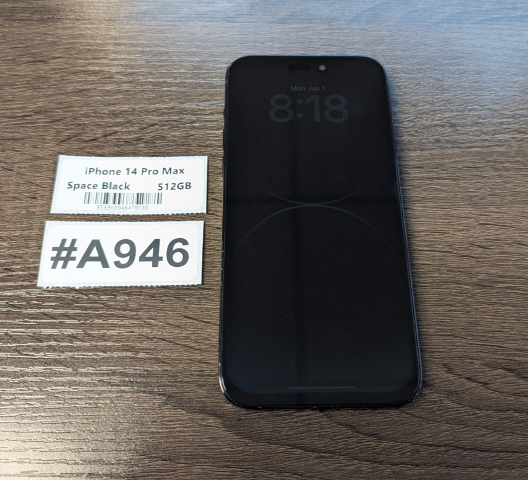 Apple iPhone 14 Pro Max 512GB BLACK – Unlocked – Read Seller Notes