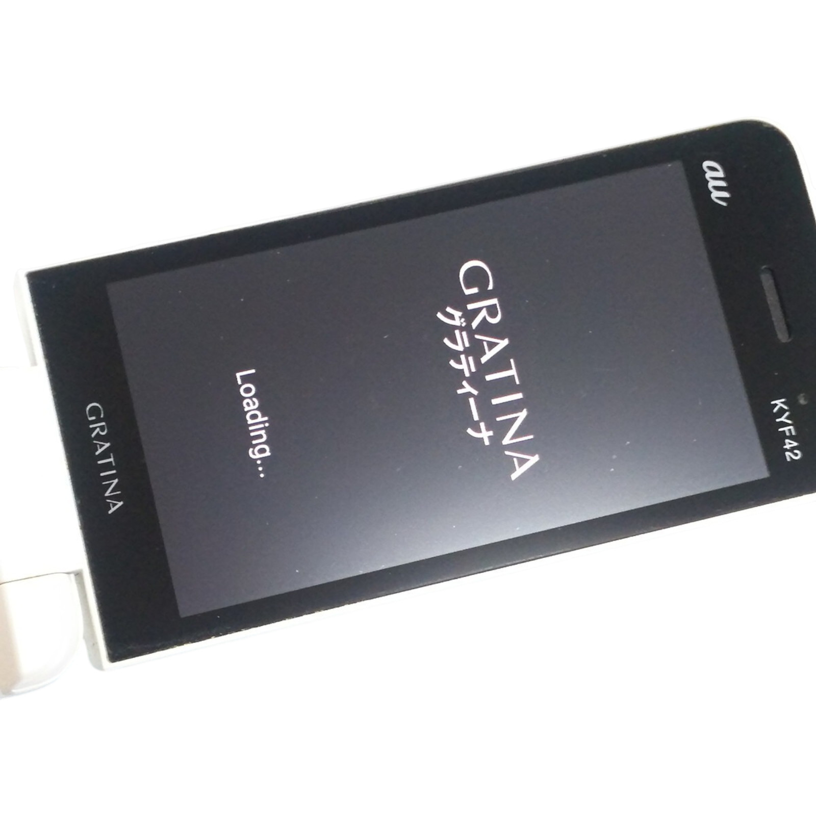 KYOCERA KYF42 GRATINA KEITAI Android Flip UNLOCKED SIM Free White Japan used