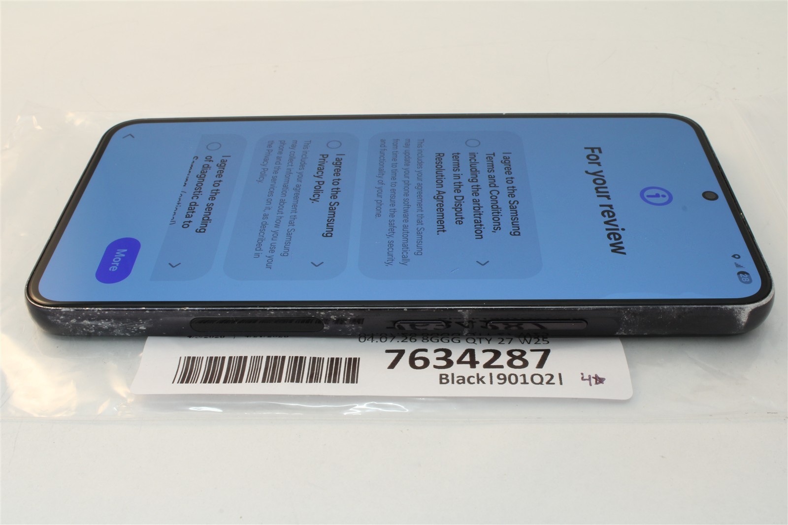 Samsung Galaxy S22 5G 256GB Black – Unlocked AT&T T-Mobile Verizon 7634287