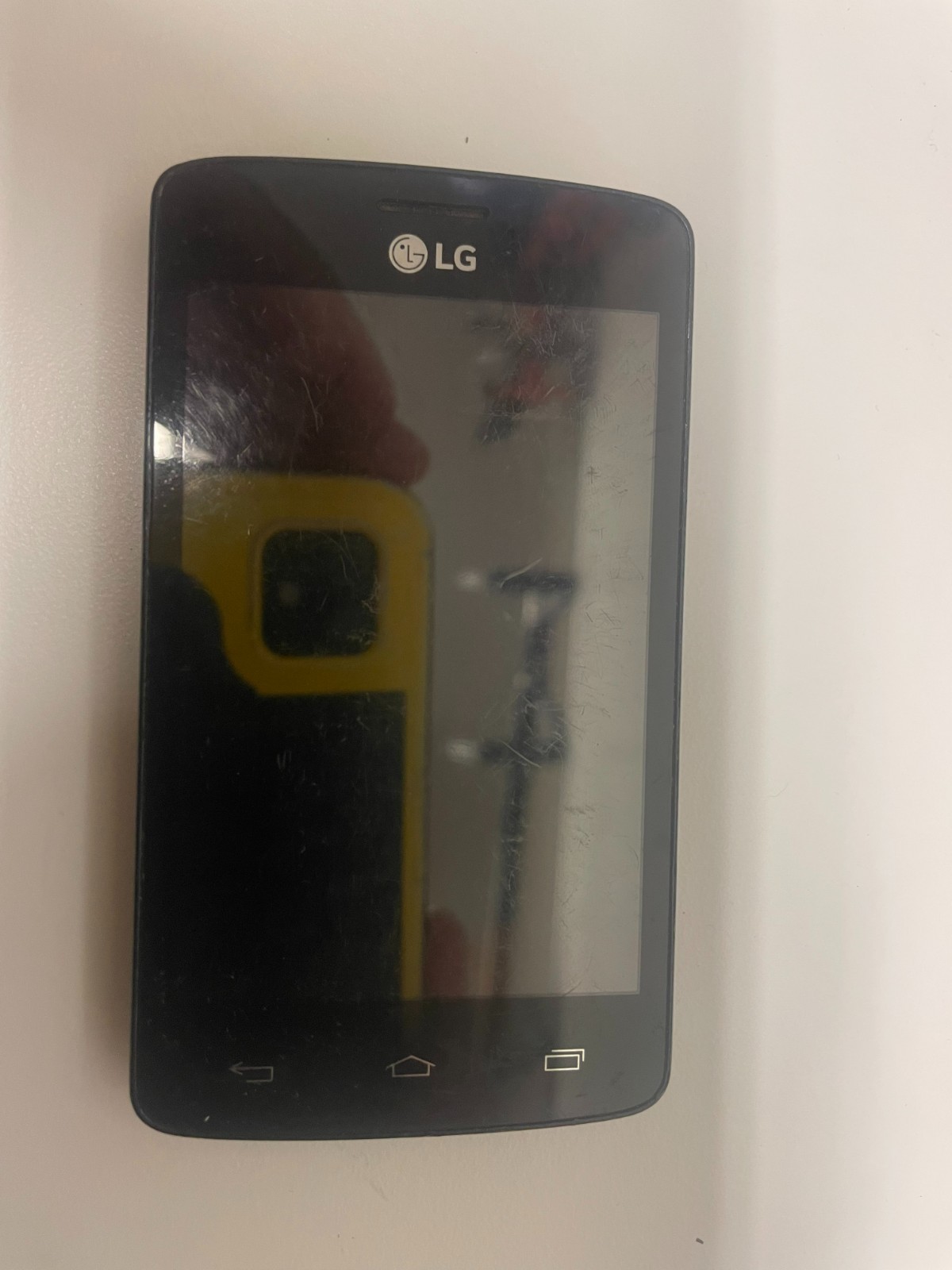 LG Sunrise L15G / LGL15G – Black ( TracFone ) Rare Android Smartphone UnTested