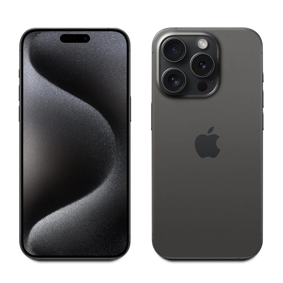 Apple iPhone 15 Pro 6.1″ Unlocked 256GB – (Black Titanium) w/Warranty