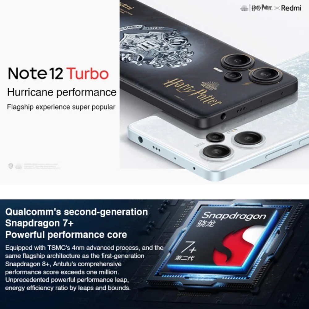 Redmi Note 12 Turbo 5G Unlocked Version 512GB/1TB 6.67-inch 64MP Phone