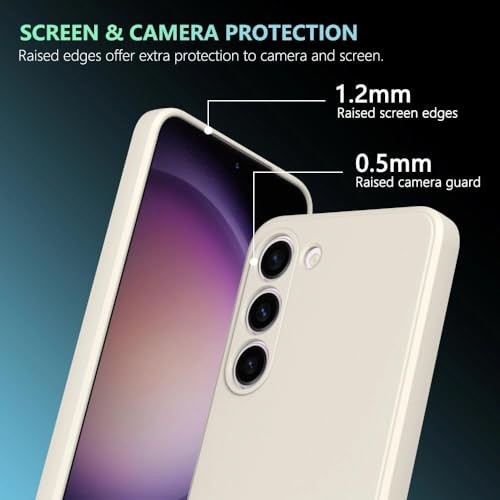 for Samsung Galaxy S26 Plus Case White – Scratch Resistant Slim Thin Phone Cover