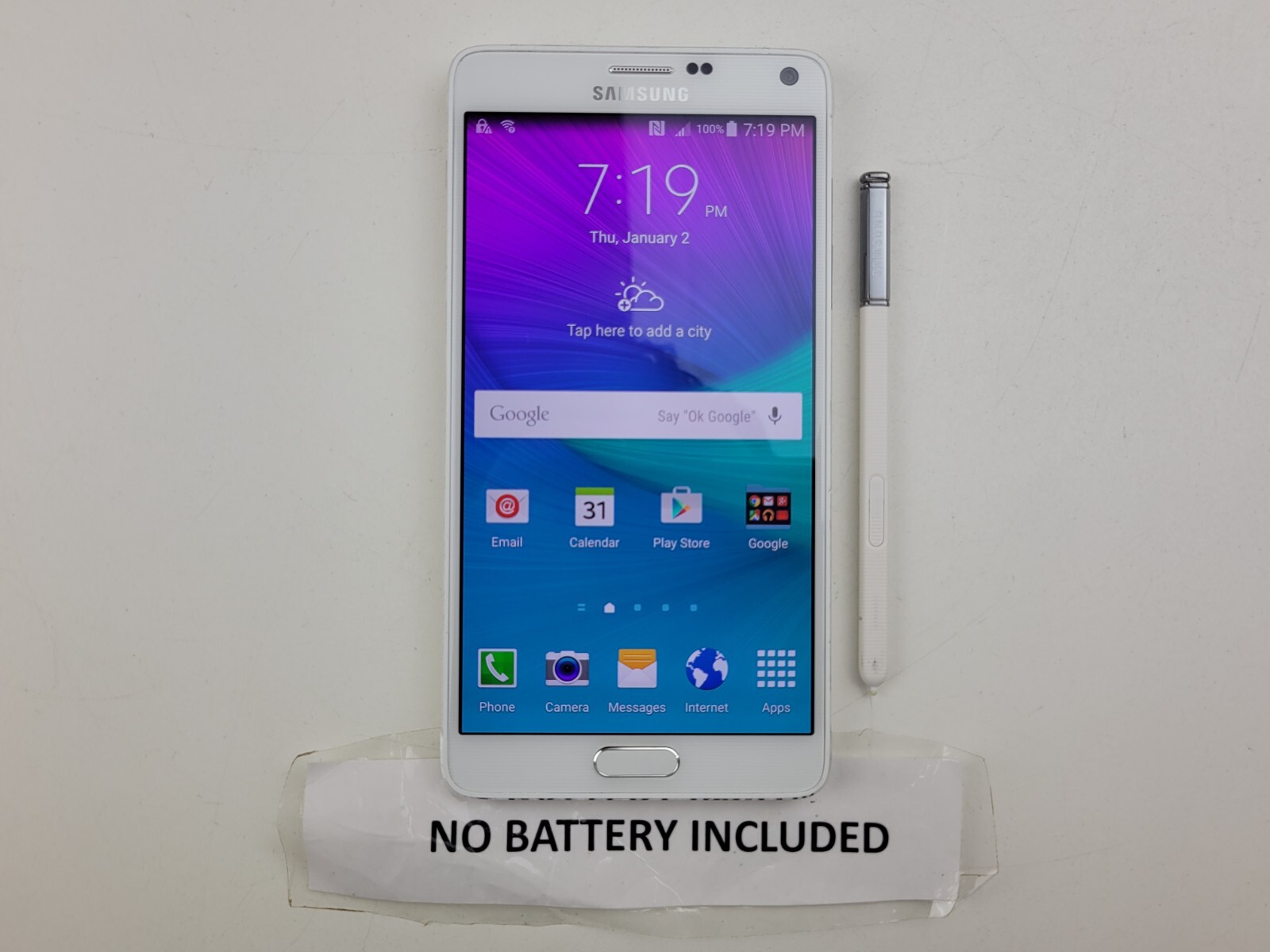 Samsung Galaxy Note 4 (SM-N910A) 32GB (AT&T) Smartphone – Clean IMEI – T9372