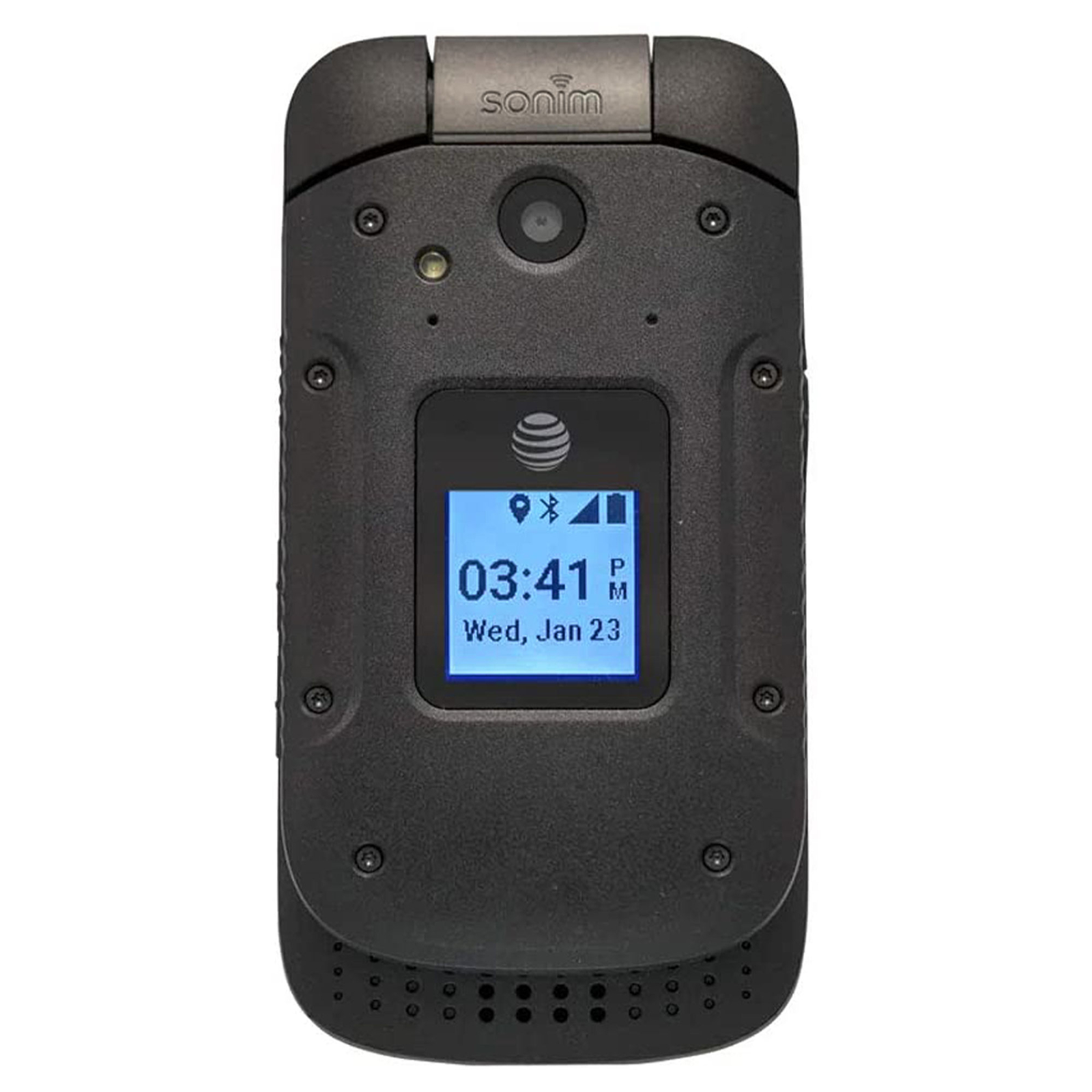 USED FAIR 4/10 Sonim XP3 XP3800 8GB Black AT&T UNLOCKED 4G RUGGED PHONE