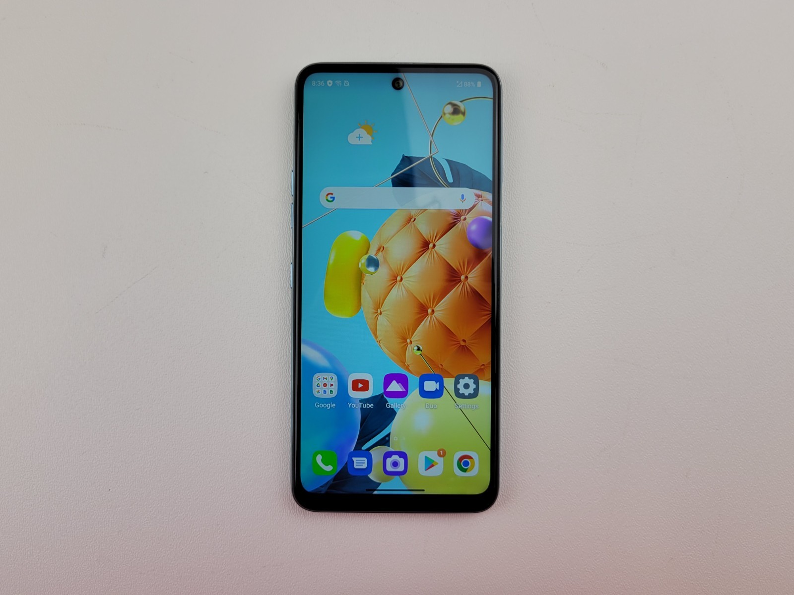 LG K62 (LM-K525HMW) 128GB – Blue (GSM Unlocked) Dual SIM Smartphone – H8164