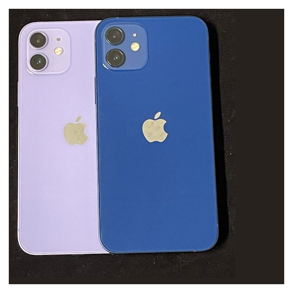 Apple iPhone 12 Unlocked 64GB/128GB – Colors: Black, Blue, Purple – SmartPhone