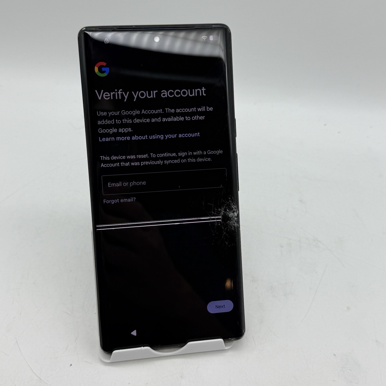 Google Pixel 6 Pro Stormy Black – Bad LCD – AS IS – (S4:3)