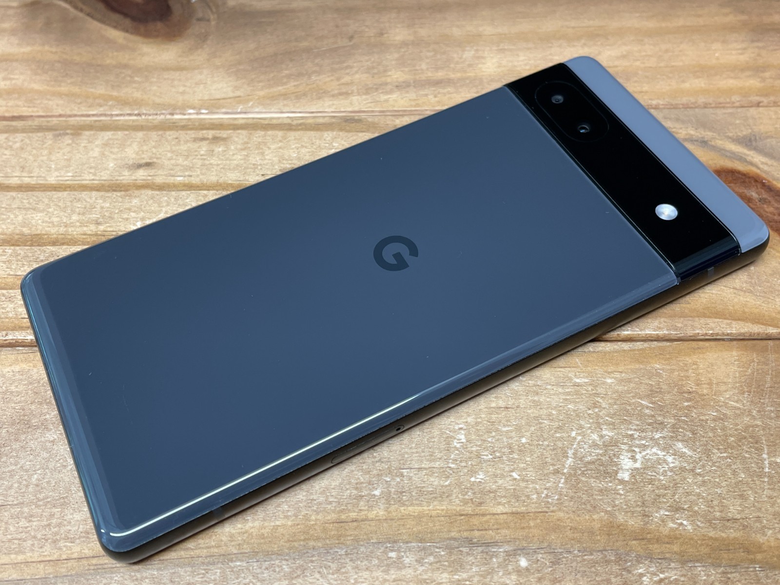 Google Pixel 6a – 128 GB – Charcoal (Factory Unlocked) Great Cond – 99% Bat.