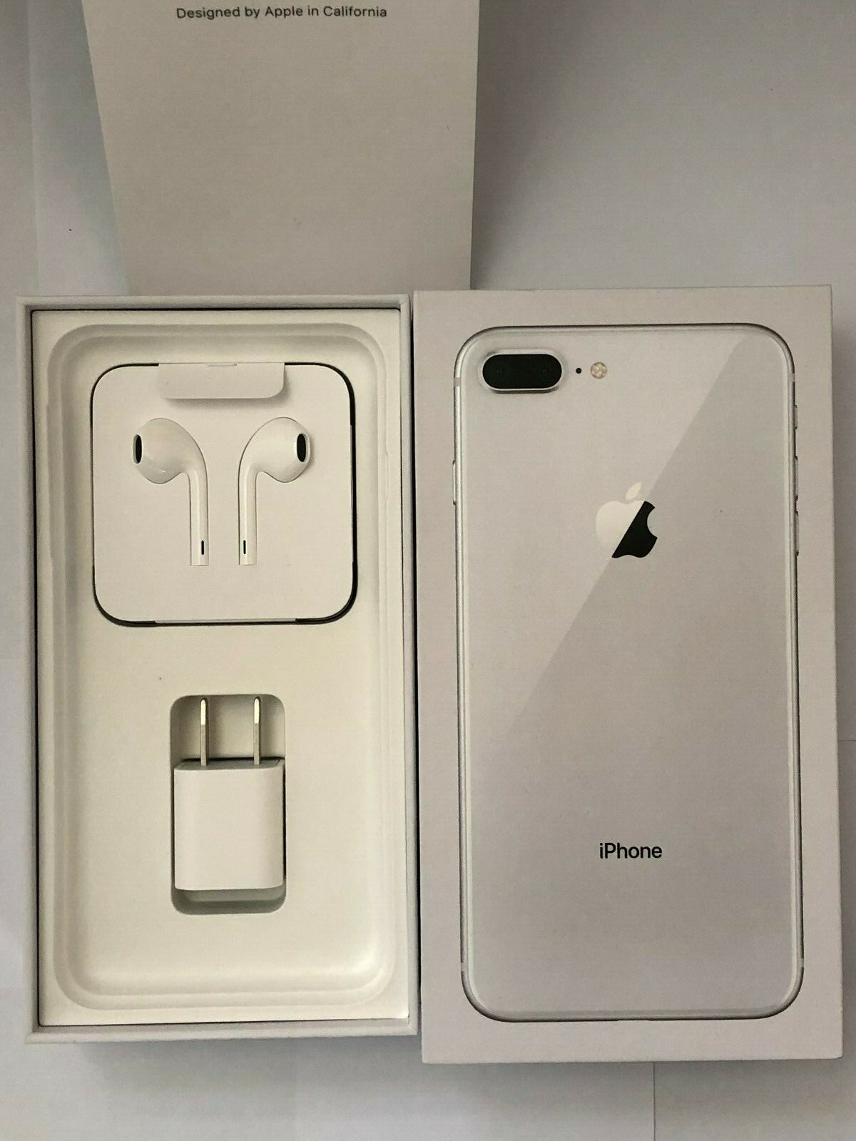 🔥 9.5 out of 10 Apple iPhone 8 Plus 64GB Silver A1864 (CDMA + GSM) MQ9E2LL/A 🔥