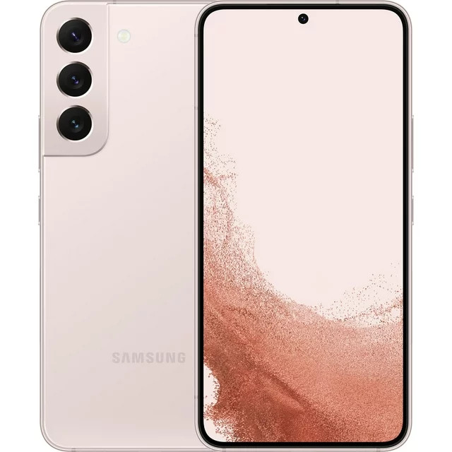Samsung Galaxy S22+ SM-S906U Unlocked 128GB Pink Gold B Medium Burn