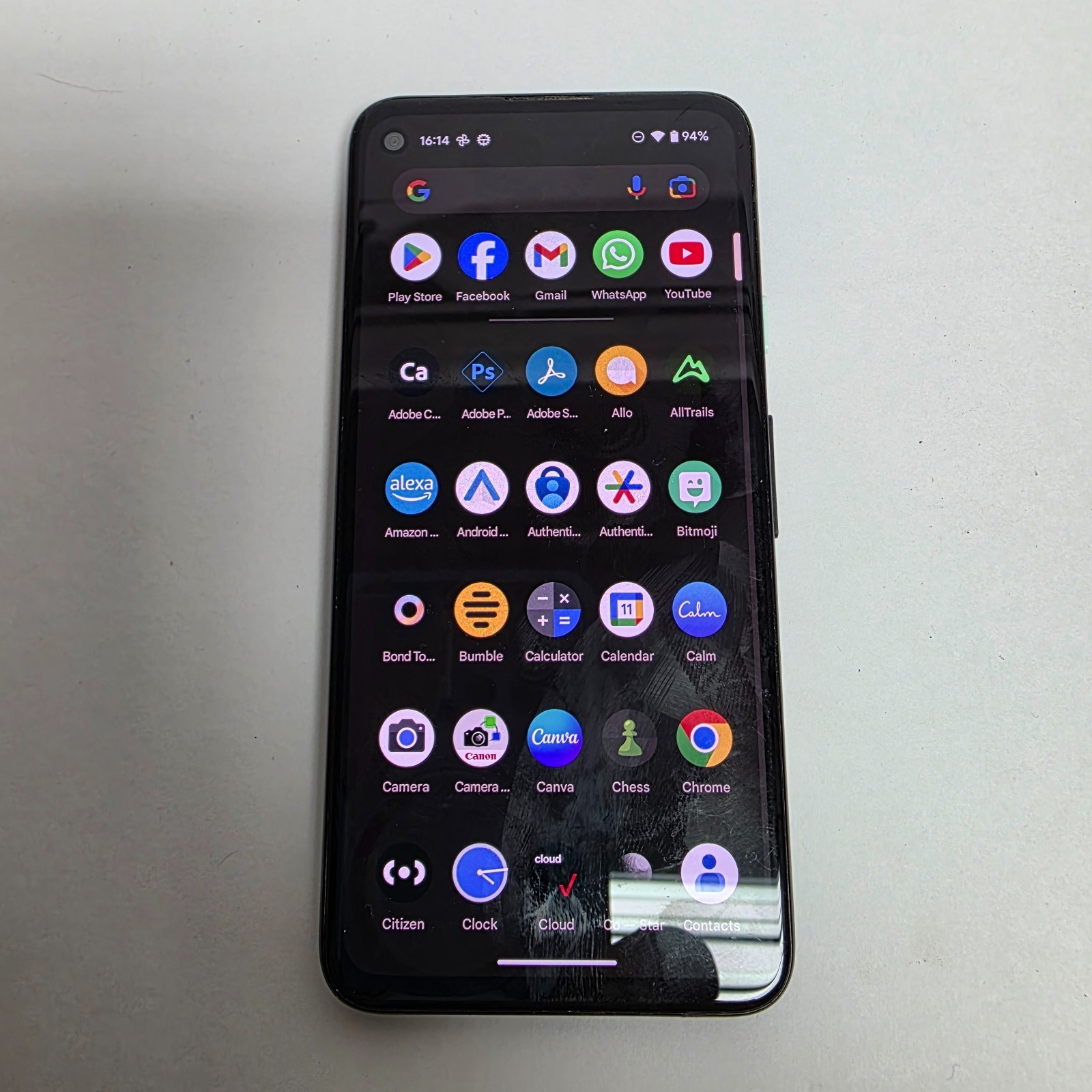 Google Pixel 4a G025J 128 GB Android 13 Verizon Only (Wi-Fi + 4G) Good Batt