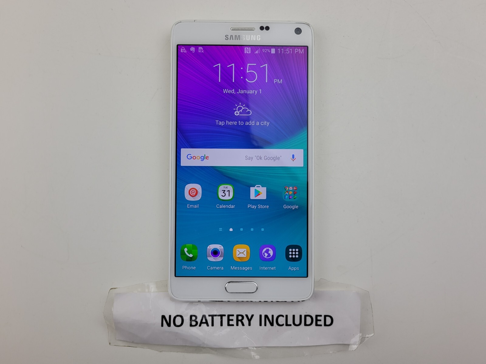 Samsung Galaxy Note 4 (SM-N910A) 32GB (AT&T) Smartphone – Clean IMEI – J9642