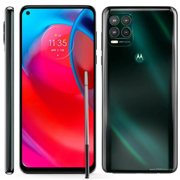 Motorola Moto G Stylus 5G (2021) Claro Only 128GB Cosmic Emerald Very Good