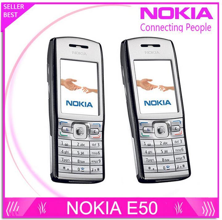 E50 original Nokia e50 1.3mp camera bluetooth fm mp3 mp4 mobile phone