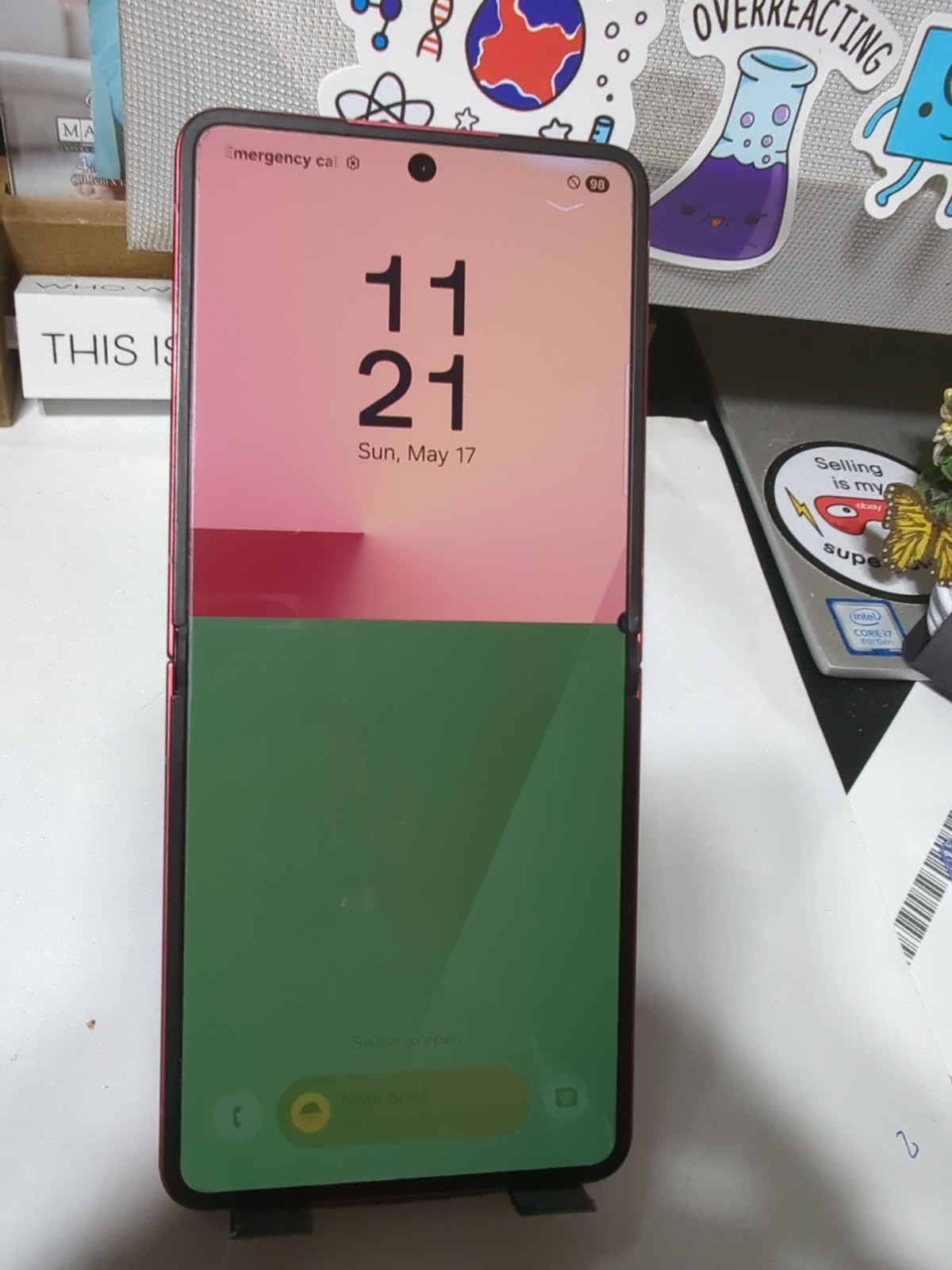 ⚠️READ⚠️ Samsung Galaxy Z Flip7 12GB RAM 256GB SM-F766U1 Pink, Unlocked, #61312